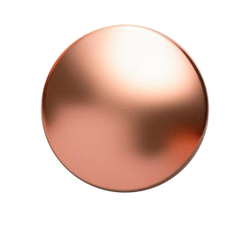 Button in Rosegold